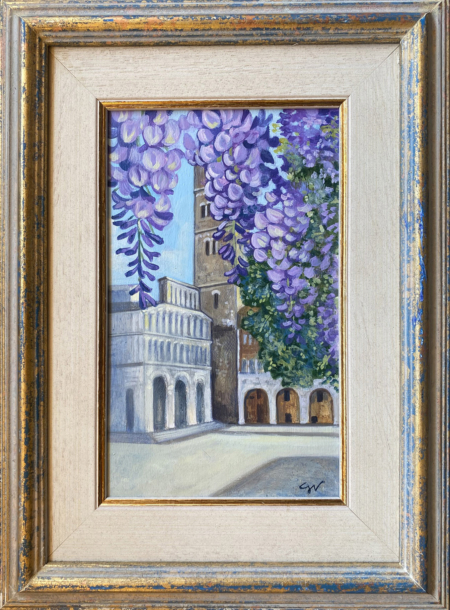 Lucca, San Martino and wisteria - Glenda Vaccaro