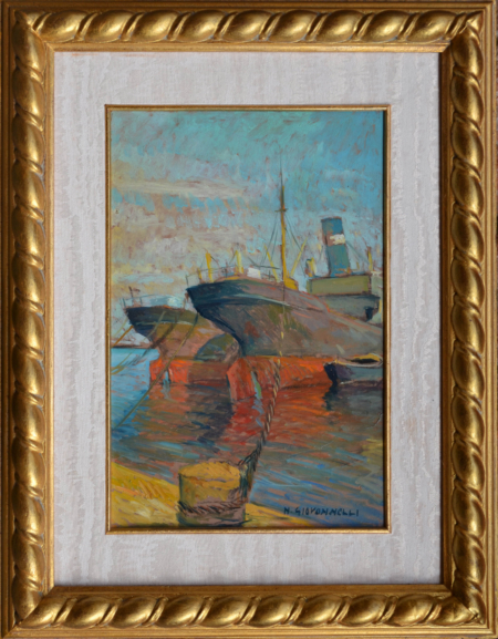 Barche al porto III - Nello Giovannelli